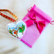 Inspirational Sets Mix & match: organza bags and ornaments for gifts