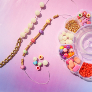 Inspirational Sets Colourful bracelets with acrylic beads