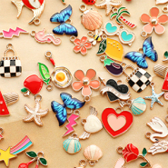 Inspirational Sets Create a funky collection with metal beads and charms