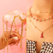 NEW Stainless steel findings belcher chain