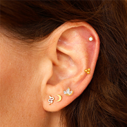 Inspirational Sets Complete your collection with stainless steel ear piercings