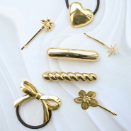 Inspirational Sets Stylishly combine hair accessories