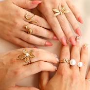 Inspirational Sets Complete your collection with our stainless steel rings