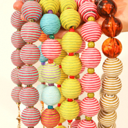 Inspirational Sets Make statement necklaces with acrylic beads with waxed cord