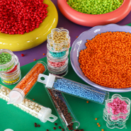 NEW New glass seed bead rocailles collection