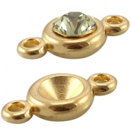 DQ European metal beads gold DQ European metal gold settings
