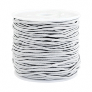 Coloured elastic cord 1.5mm Light Grey