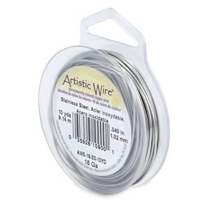 18 Gauge Artistic Wire Stainless Steel