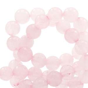 Natural stone beads Quartz 4mm Princess Pink Opal