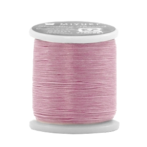 Miyuki beading cord Lilac purple