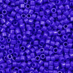 Miyuki beads delica's 11/0 Opaque Cobalt Blue