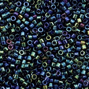 Miyuki beads delica's 11/0 Metallic Iris Dark Blue