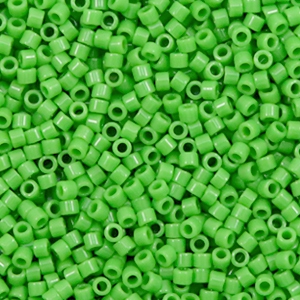 Miyuki beads delica's 11/0 Opaque Green