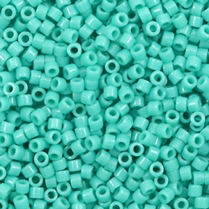 Miyuki beads delica's 11/0 Opaque Turquoise Green