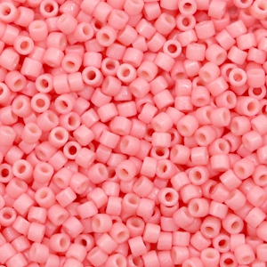Miyuki beads delica's 11/0 Duracoat Opaque Dyed Guava Pink