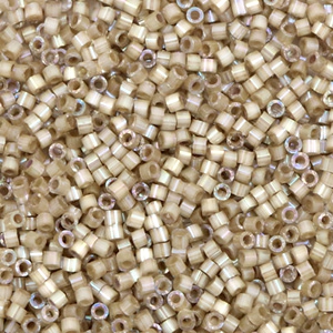 Miyuki beads delica's 11/0 Silk Satin Dyed Smokey Quartz Brown DB-680