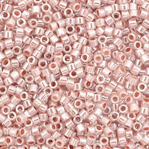 Miyuki beads delica's 11/0 Ceylon Light Cinnamon Rose DB-256
