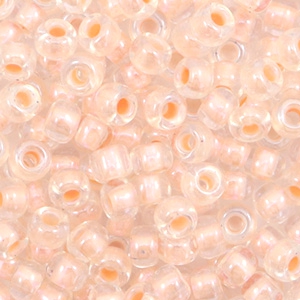 Miyuki seed beads 6/0 Pearlized Effect Salmon Pink 6-4604