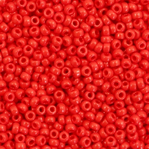 Miyuki seed beads 11/0 Opaque Red 11-408