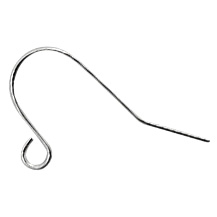 Stainless Steel findings earrings Antique Silver