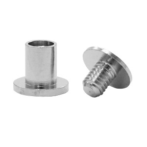 DQ European metal findings Snap Rivets Antique Silver