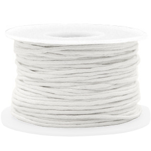 Waxed cord 1.5mm White