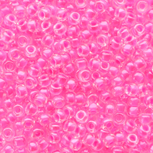 Miyuki seed beads 8/0 Luminous Pink 8-4301