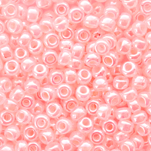 Miyuki seed beads 8/0 Ceylon Baby Pink 8-517