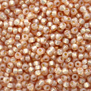 Miyuki seed beads 11/0 Duracoat Silverlined Dyed Topaz Gold 11-4243