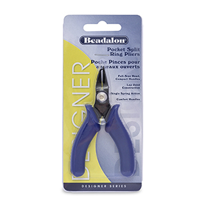 Beadalon Pocket Split Ring Pliers Blue