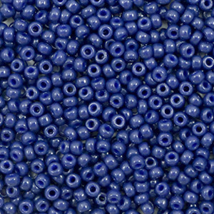 Miyuki seed beads 11/0 Duracoat Opaque Dyed Navy Blue 11-4493
