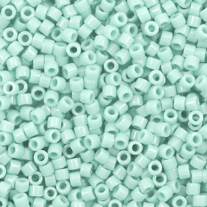 Miyuki beads delica's 11/0 Duracoat Opaque Dyed Mint Aqua Blue DB-2356