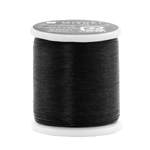 Miyuki beading cord XL Black