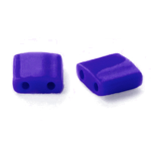 Miyuki beads tila 5x5mm Opaque Cobalt  Blue TL-414