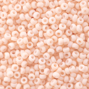 Miyuki seed beads 11/0 Opaque Matte Blush Pink 11-2023