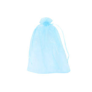 Jewellery Organza Bag 7x9cm Turquoise Blue