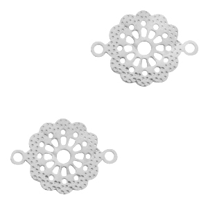 Bohemian connectors Silver
