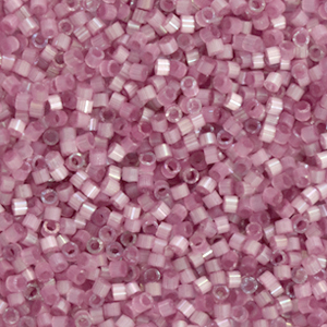 Miyuki beads delica's 11/0 Silk Satin Dyed Orchid Silk Rose DB-1806