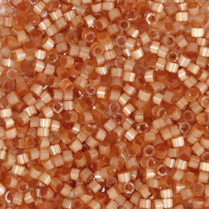 Miyuki beads delica's 11/0 Silk Satin Dyed Topaz DB-1804