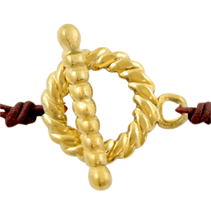 Stainless steel findings toggle clasp Gold