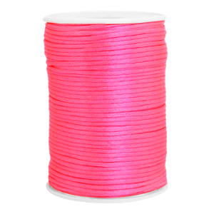 Satin wire 2.5mm Neon Pink