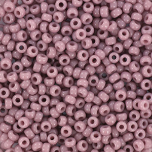 Miyuki seed beads 11/0 Opaque Mauve Purple 11-410