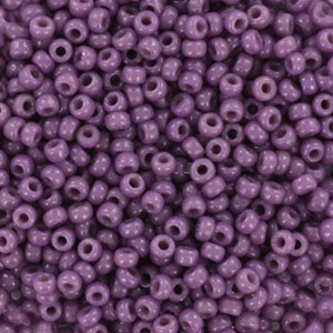 Miyuki seed beads 11/0 Duracoat Opaque Dark Orchid Purple  11-4489