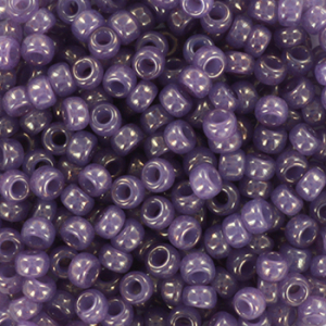 Miyuki seed beads 8/0 Ceylon Translucent Lavender 8-2377