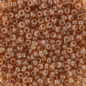 Miyuki seed beads 11/0 Ceylon Translucent Peony Rose 11-2371
