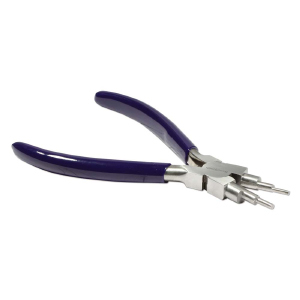 Beadsmith wire looping pliers Blue-Silver