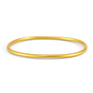 Inspired temple bangles 3mm size S Aspen Gold