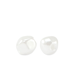 Imitation freshwater pearls White
