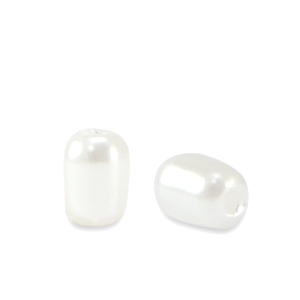 Imitation freshwater pearls rice White