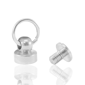 Rivet for mobile phone (soft) case Silver